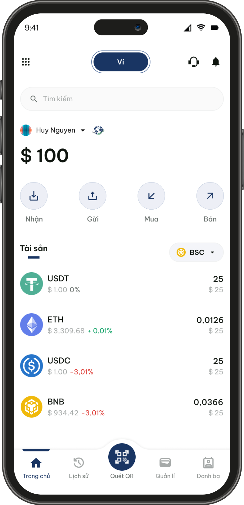 Zenith wallet app